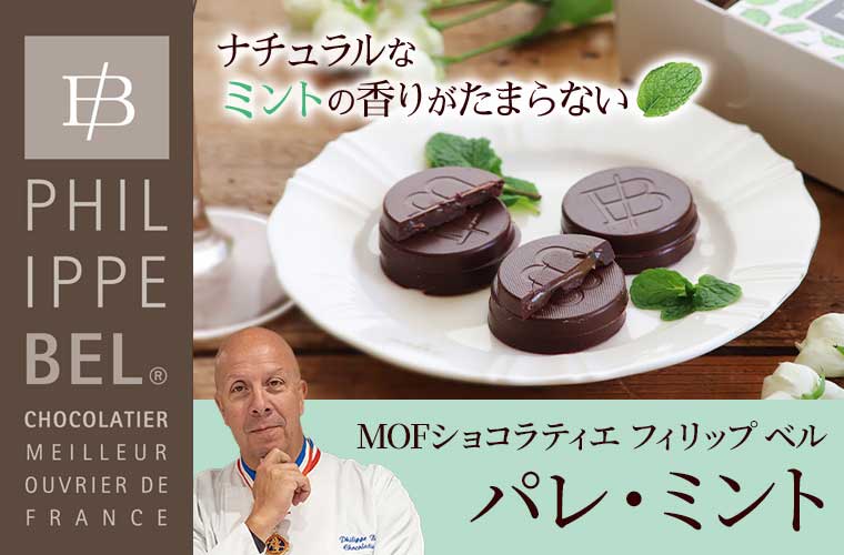 【MOF フィリップ ベル】パレ・ミント 約170g