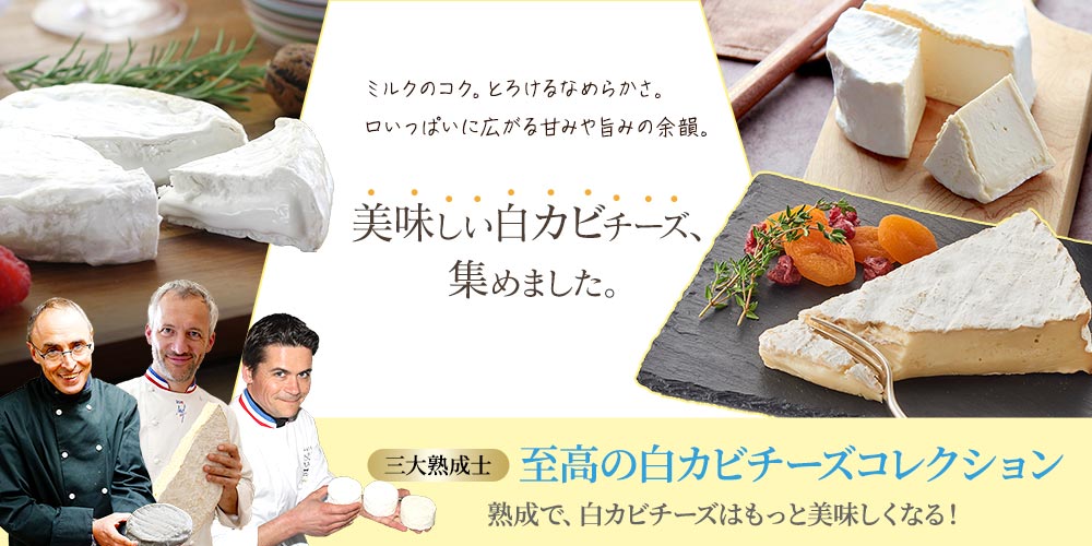 至高の白カビチーズコレクション