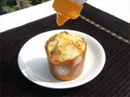 チーズマフィン　２種