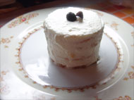 クリームチーズで作る簡単ミニケーキ