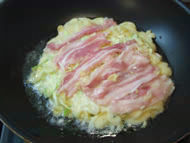 関西風お好み焼き　チーズ＆豚玉