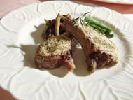 仔羊の香草焼き