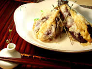 なすとチーズのはさみ揚げ
