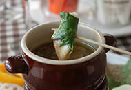 モッツァレラと野菜のバーニャカウダパーティー