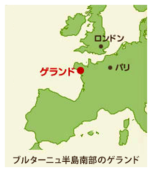 ブルターニュ半島南部のゲランド