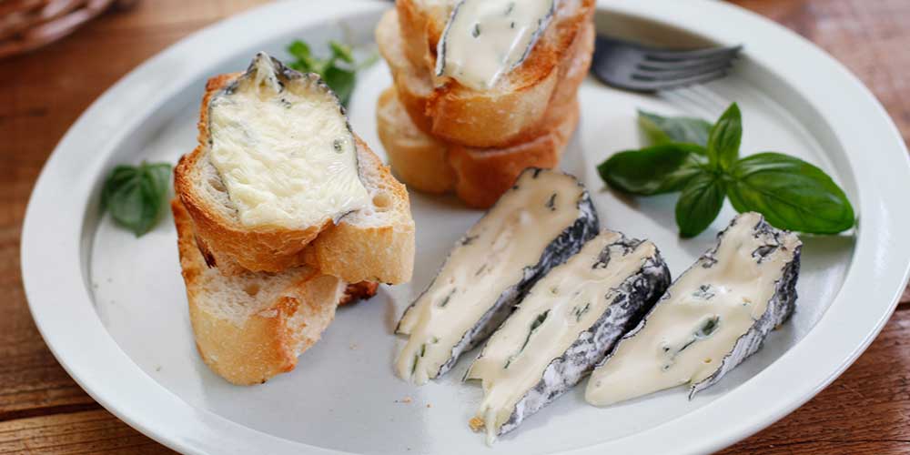 バケットにのせて