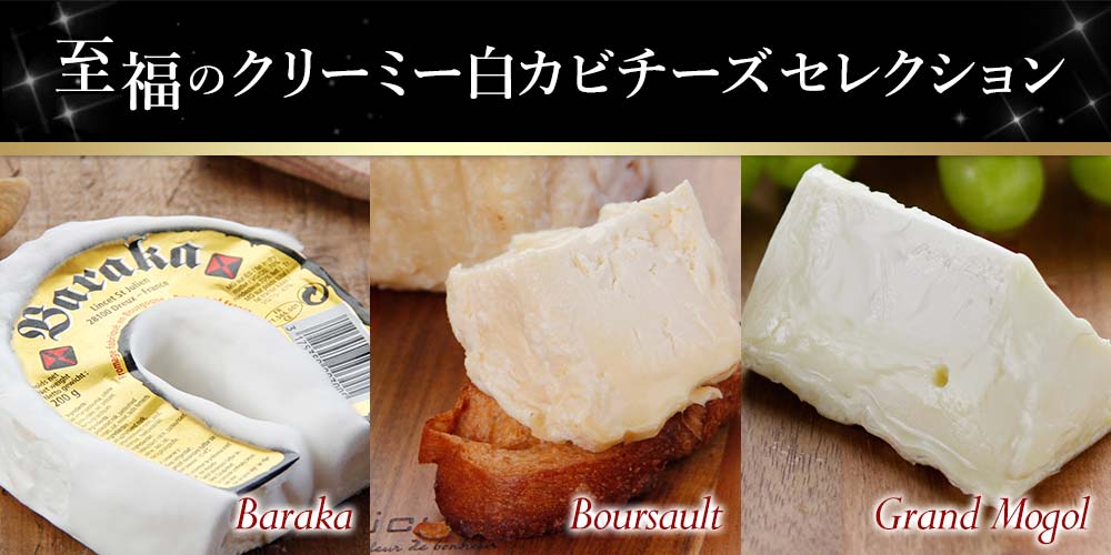 至福のクリーミー白カビチーズセレクション