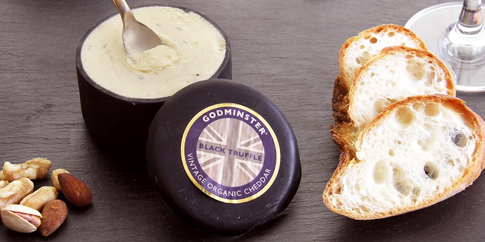 【ゴッドミンスター】ヴィンテージ チェダー ラウンド＆トリュフ
