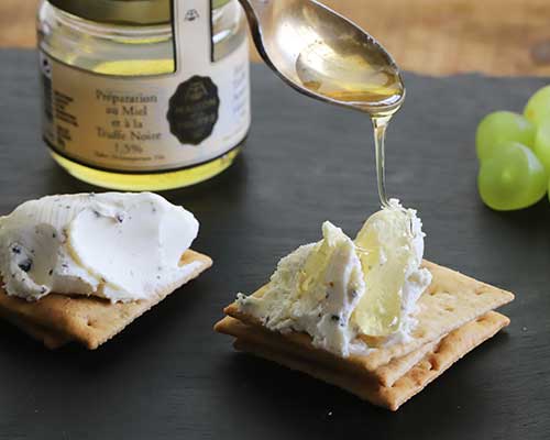 ハチミツをかけて