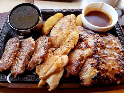 グリル肉