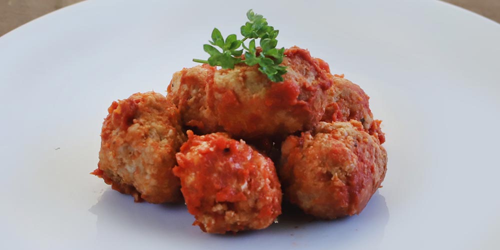 米の娘ぶたのポルペッティーニ