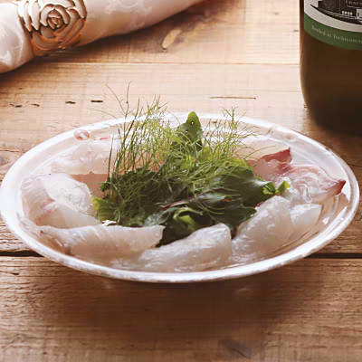 白身魚のお刺身