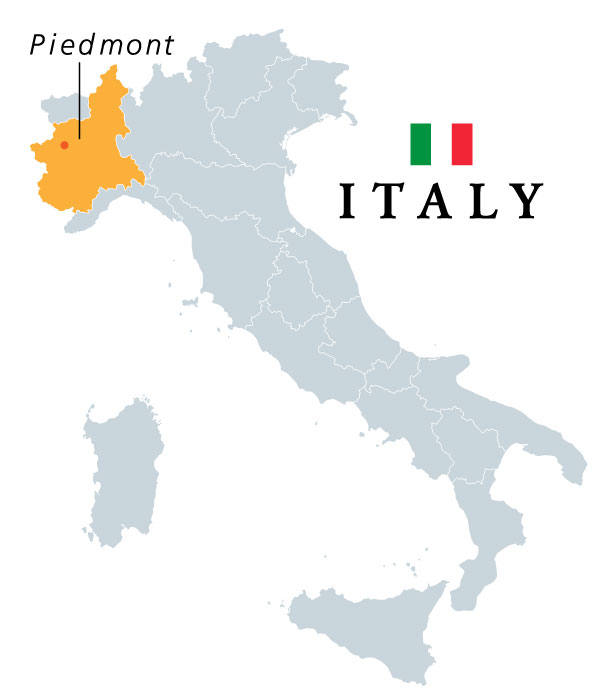 イタリア北部・ピエモンテ州ジェルビド村