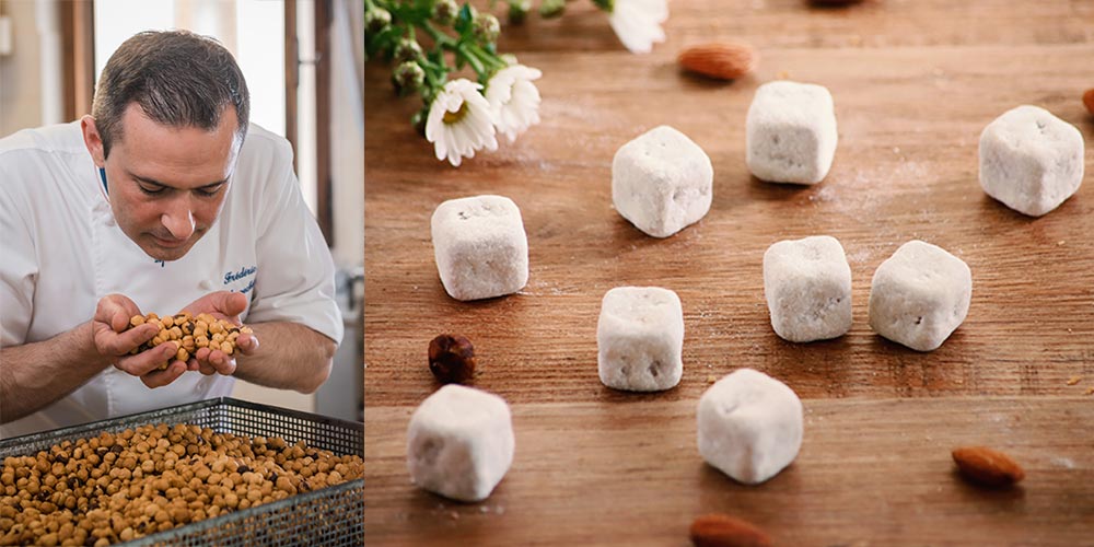 恋人たちを模したユニークな形