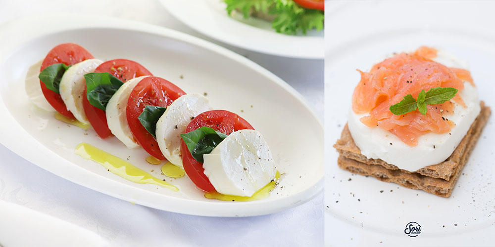 フィオール・ディ・ラッテ アレンジ例