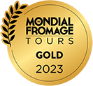モンディアル・デュ・フロマージュ2023金賞メダル