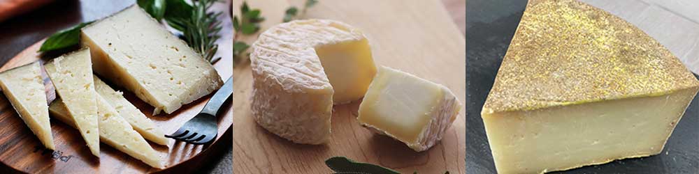 3種の羊乳チーズ