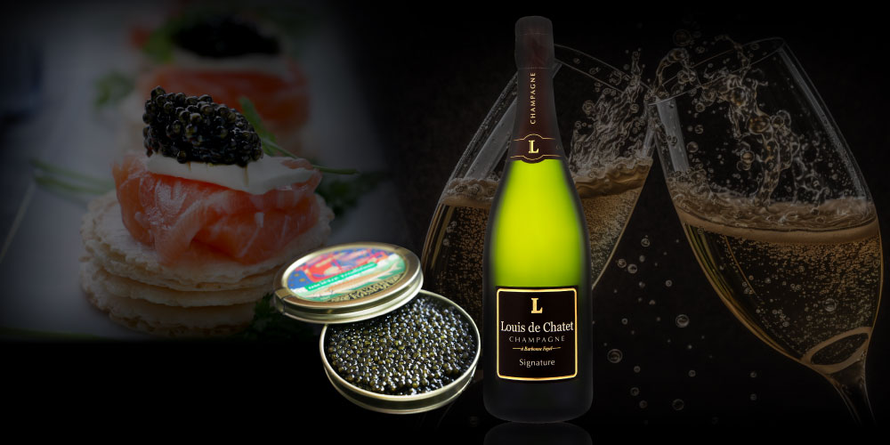 特注キャビア&極上シャンパーニュセット