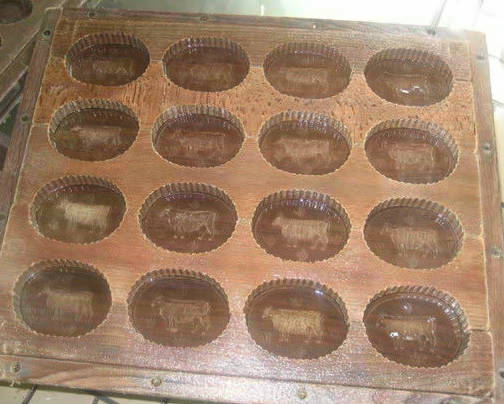 バターの木型
