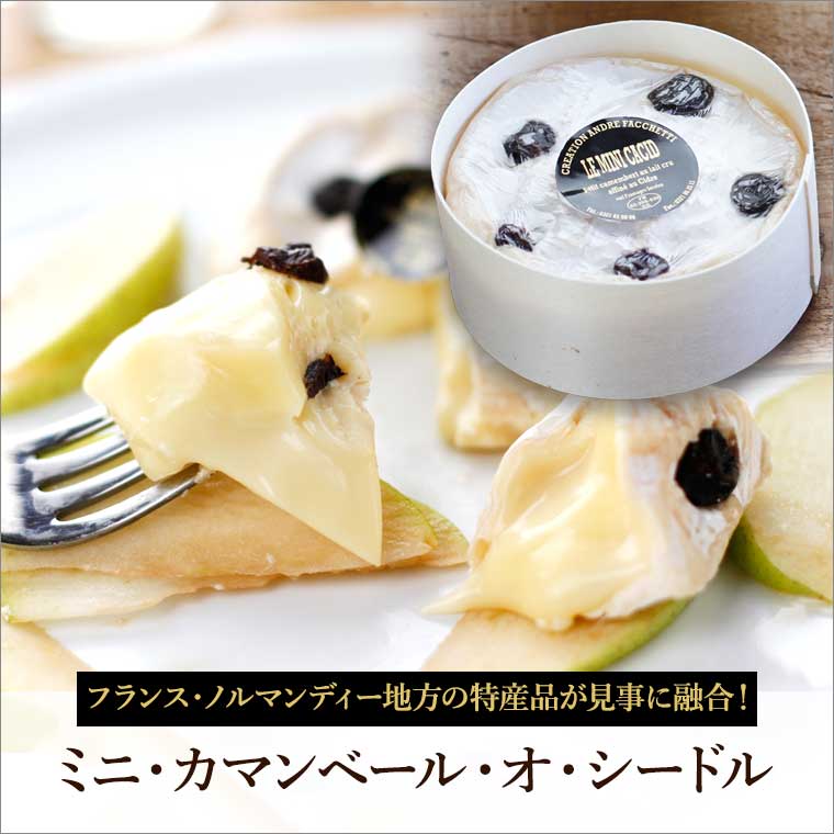 ミニ・カマンベール・オ・シードル 約150g / 世界のチーズ専門店