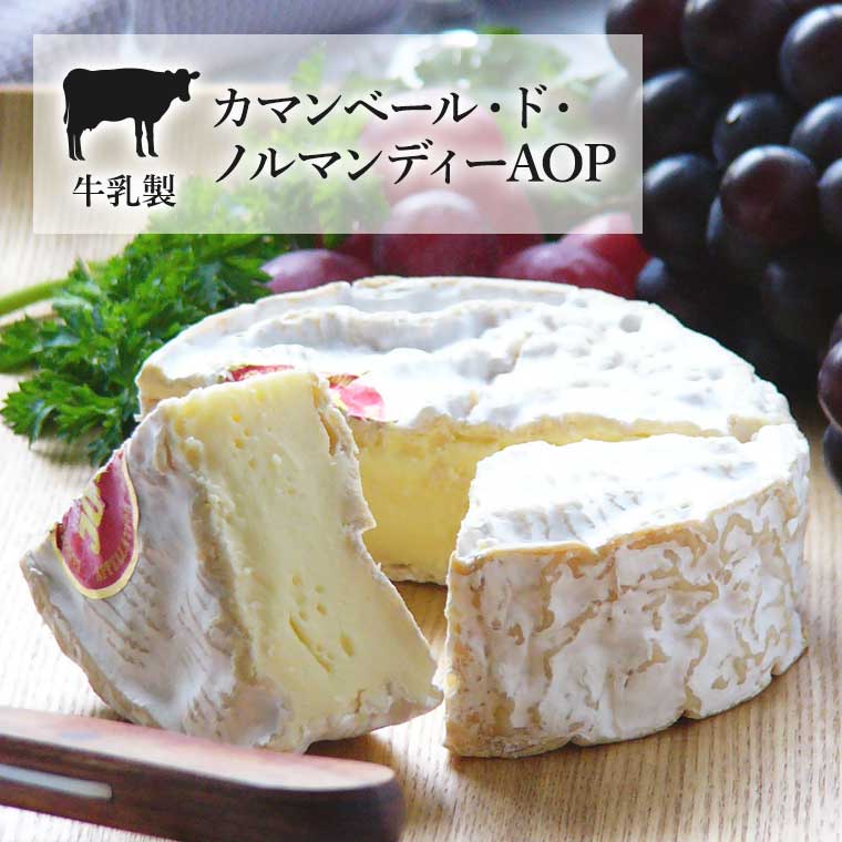 【P アレオス熟成】カマンベール ド ノルマンディーAOP 約250g