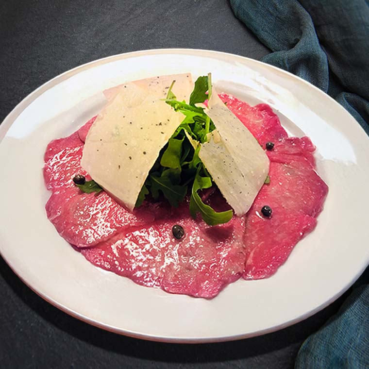 キナラ トリュフ 調理例 プレート