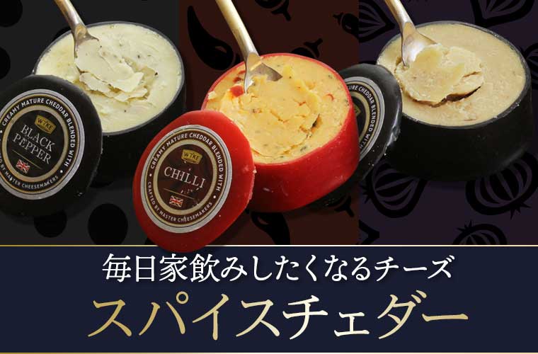 スパイスチェダー3種 