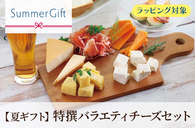 【夏ギフト】特撰バラエティチーズセット