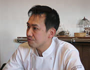 真剣に語る奈良シェフ