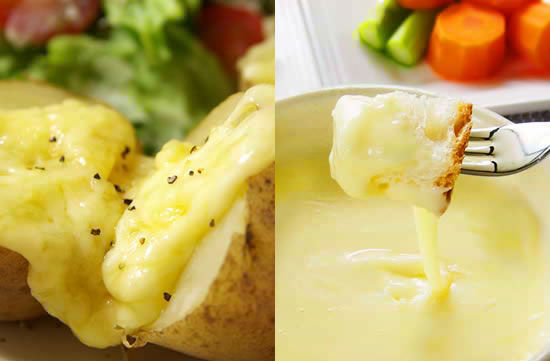 お試しラクレット＆チーズフォンデュのとろ～りセット
