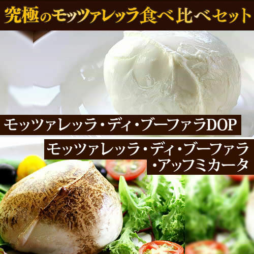 究極のモッツァレッラ食べ比べセット